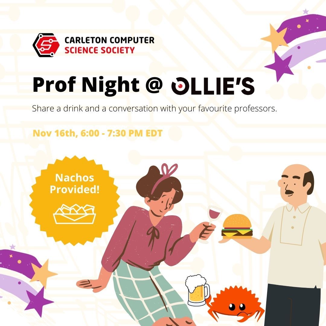 Carleton Computer Science Society Prof Night