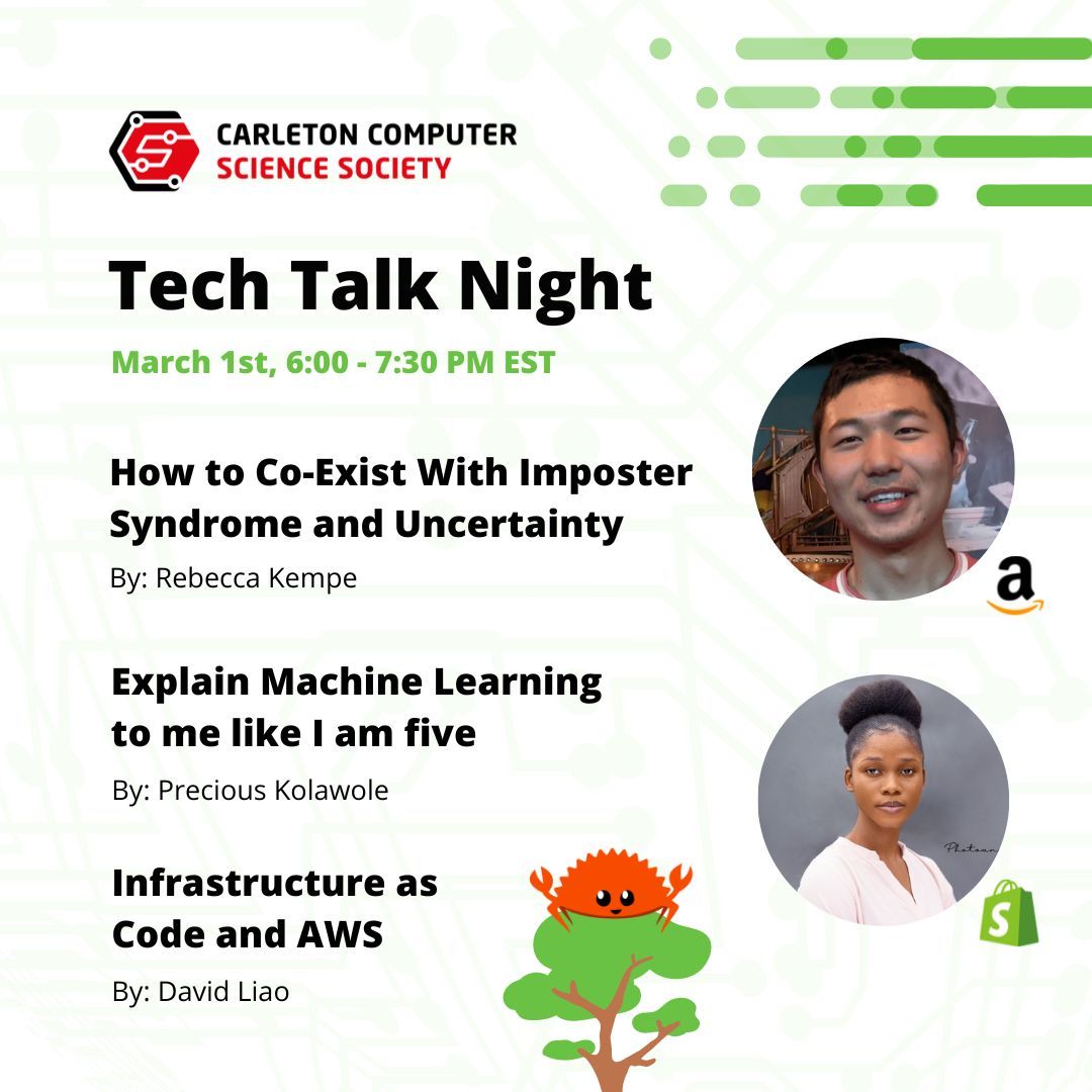 Carleton Computer Science Society Tech Talk Night