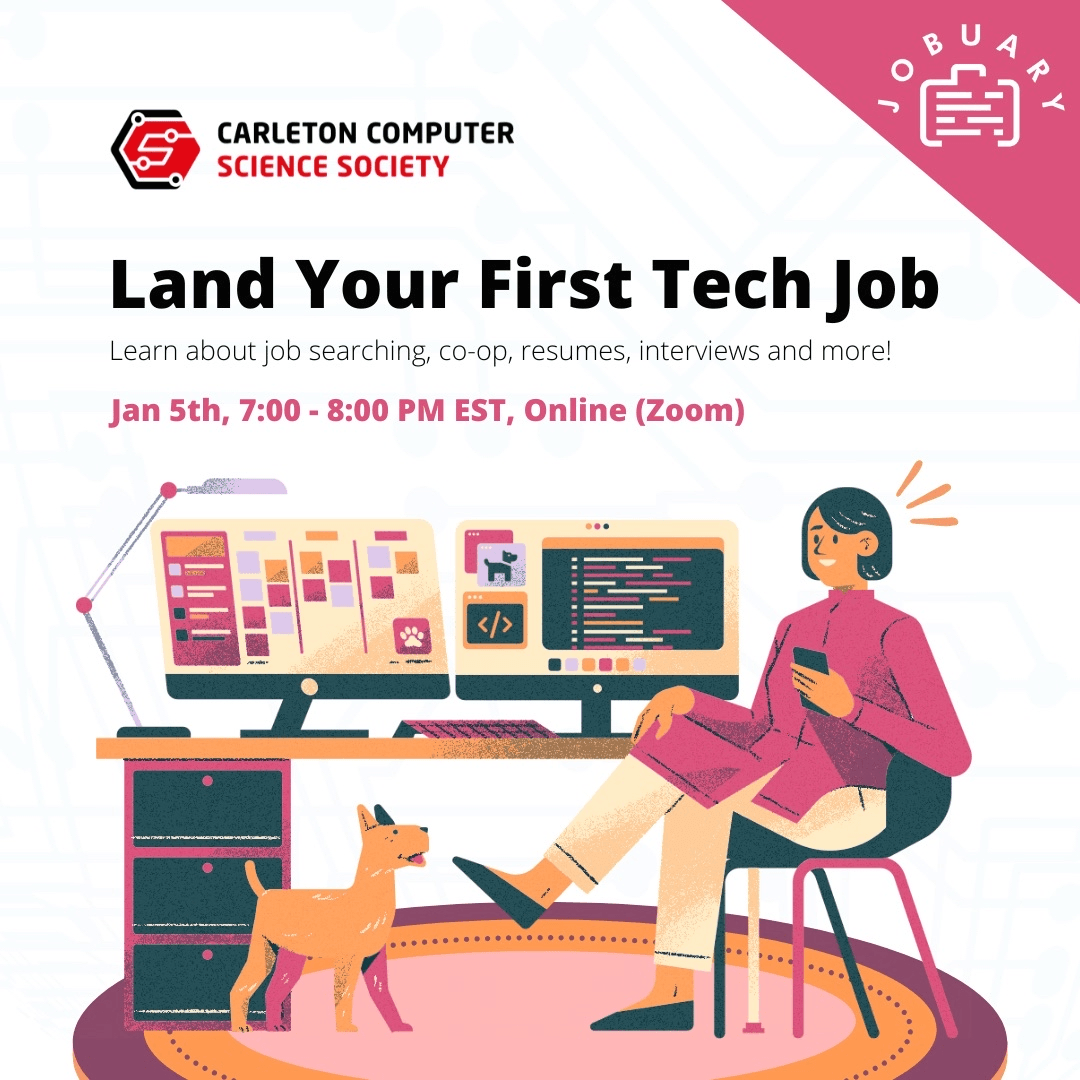 Carleton Computer Science Society | Land Your First Tech Job