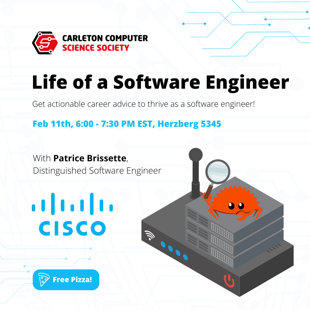 Carleton Computer Science Society | Life of a Software Engineer