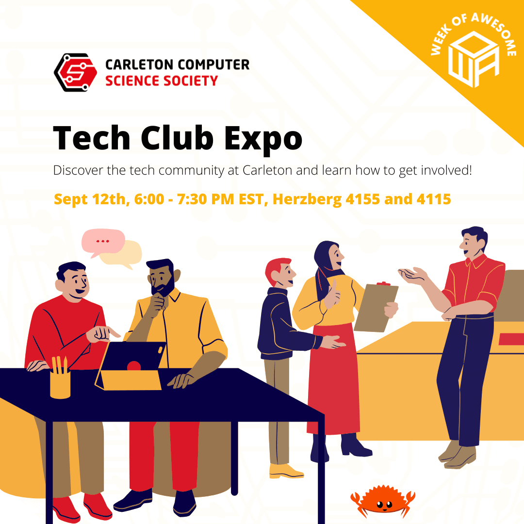 Carleton Computer Science Society | Tech Club Expo