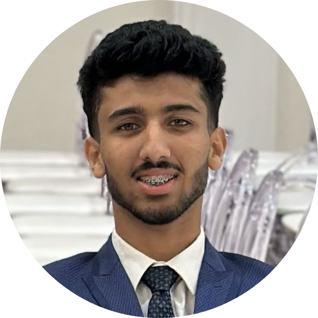 A picture of the CCSS board member Rudraksh Sharma