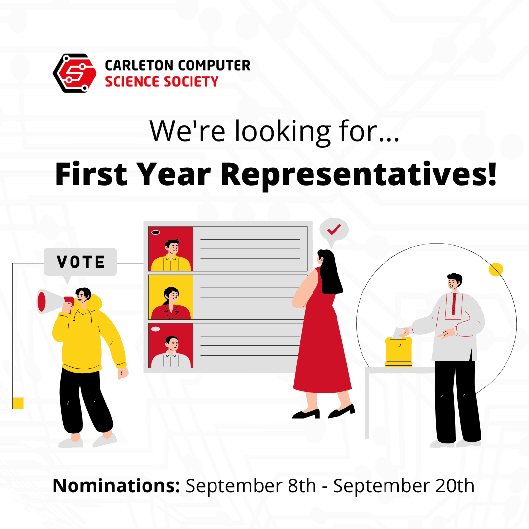 First Year Representative Nominations